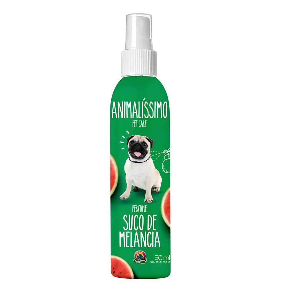 colonia suco de melancia para cachorro 50ml