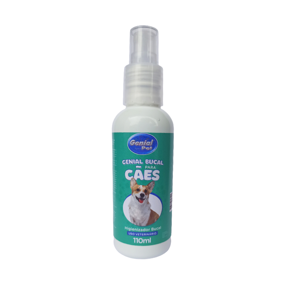 Spray higienizador bucal para cães 110ml